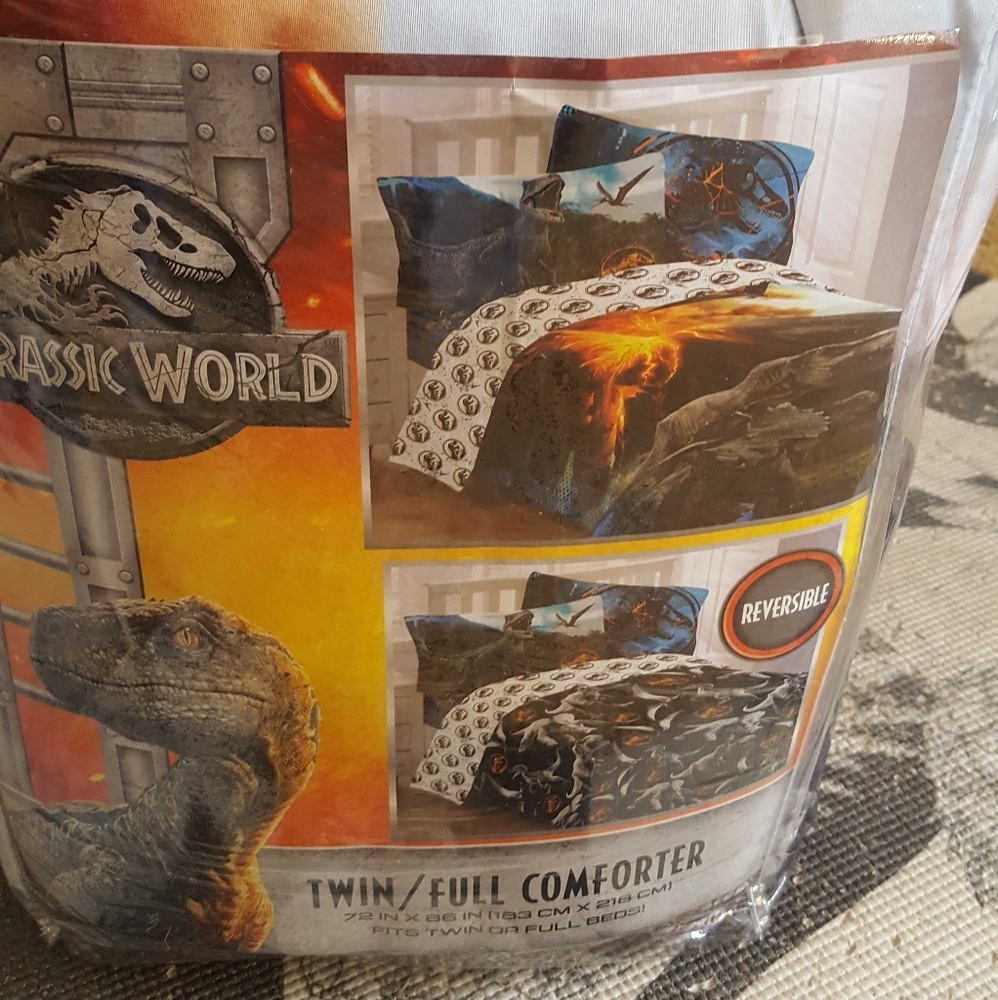Jurrasic park comforter